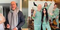Bruce Willis completa 68 anos, seu primeiro aniversário após diagnóstico de demência  Foto: Reprodução/Instagram / Bons Fluidos