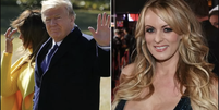 O ex-presidente Donald Trump nega acusações feitas por Stormy Daniels  Foto: Getty Images / BBC News Brasil