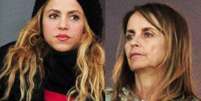 Shakira e a mãe de Gerard Piqué  Foto: Getty Images / Purepeople