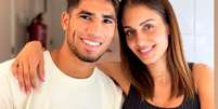 Hiba Abouk e Hakimi já estão em processo de divórcio (Reprodução/Instagram Hiba Abouk)  Foto: Lance!