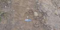 Material arqueológico achado em obra da Vale em Itabirito  Foto: Divulgação