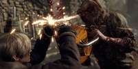 Sofrendo para passar pela vila no começo de Resident Evil 4? Veja esse método para encerrar a luta  Foto: Capcom / Divulgação