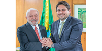 O presidente Lula (PT) ao lado do ministro Juscelino Filho  Foto: Ricardo Stuckert-Secom/PR