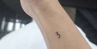 Significado do número 3 tatuado por Anitta  Foto: Reprodução Anitta / Personare