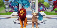 Reino do Rei Le&atilde;o traz Simba e Nala para Disney Dreamlight Valley  Foto: Disney Dreamlight Valley / Divulga&ccedil;&atilde;o