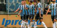 Grêmio marcou 19 gols e sofreu apenas três em sete jogos na Arena em 2023 (Elton Silveira / W9 PRESS)  Foto: Lance!