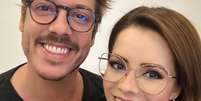 F&aacute;bio Porchat e Sandy (Reprodu&ccedil;&atilde;o/Instagram)  Foto: Mais Novela