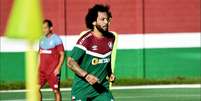 Marcelo foi bem no treino deste sábado e mostrou que pode atuar na final (MAILSON SANTANA/FLUMINENSE FC  Foto: Lance!