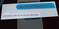 A mulher, de 37 anos, trocava mensagens com teor sexual com o aluno  Foto: Reprodução/TV Globo