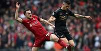 Arsenal e Liverpool ficaram no empate pela Premier League, em Anfield (Paul Ellis / AFP)  Foto: Lance!