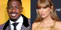 Nick Cannon diz que está aberto para ter seu 13º filho com Taylor Swift: "Estou dentro!"  Foto: John Lamparski/Getty Images - Amy Sussman/Getty Images / Hollywood Forever TV