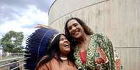 A ministra dos Povos Indígenas, Sônia Guajajara, e a da Igualdade Racial, Anielle Franco  Foto: Estadão