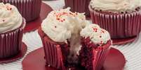 Cupcake de red velvet  Foto: Guia da Cozinha