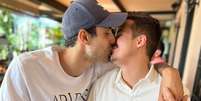 Juntos há seis anos, Douglas Souza e Gabi Campos estão noivos (Foto: Reprodução/Instagram)  Foto: Lance!