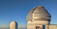Telescópio Gemini, que funciona no Chile e tem Brasil como parte no consórcio  Foto: Laboratório Nacional de Astrofísica (LNA) / Divulgação