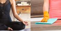 Faça meditação enquanto limpa a casa ou faz outras tarefas - Shutterstock  Foto: Alto Astral
