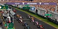 Largada do GP da Austrália: a corrida do Teto Orçamentário já começou  Foto: Pirelli Motorsport / Divulgação