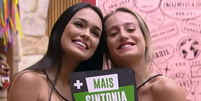 Bruna e Larissa no BBB23  Foto: Divulgação/Globo