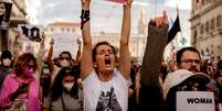 Mulheres de diversas partes do mundo organizaram protestos contra o assassinato da jovem iraniana Mahsa Amini  Foto: Stefano Montesi - Corbis/Getty Images / Guia do Estudante