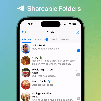 Telegram também permite compartilhar pastas de chats (Imagem: Divulgação/Telegram)  Foto: Canaltech