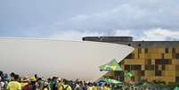 Bolsonaristas invadiram STF, Congresso e Palácio do Planalto em 8 de janeiro  Foto: EPA / Ansa - Brasil