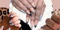 Da onça à vaca, tem animal print na nail art! Essas unhas decoradas vão agradar das clássicas às extravagantes.  Foto: Shutterstock / Purepeople