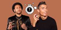 Qual perfume Neymar e CR7 usam? Reunimos as fragrâncias favoritas do TOP 4 jogadores mais bem pagos em 2023.  Foto: Getty Images, / Montagem (Canva) / Purepeople