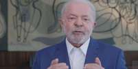 Lula anunciou reajuste em um pronunciamento oficial  Foto: Reprodução/Twitter