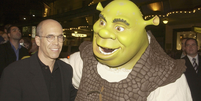 Jeffrey Katzenberg na première de Shrek 2 em 2009, em Sydney, na Austrália.  Foto: Adoro Cinema