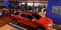 Nova Ford Ranger é exposta ao público brasileiro pela primeira vez.  Foto: Ford / Guia do Carro