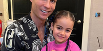 Cristiano Ronaldo e Alana  Foto: Reprodução/Instagram