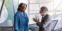 Embaixador Celso Amorim recebe Embaixadora Linda Thomas-Greenfield, representante dos Estados Unidos nas Na&ccedil;&otilde;es Unidas  Foto: Vitor Vasconcelos/Presid&ecirc;ncia da Rep&uacute;blica / Estad&atilde;o