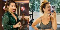 Fernanda Souza fez mudança radical no corpo e impressionou seguidores.  Foto: Divulgação, TV Globo / Reprodução Instagram / Purepeople