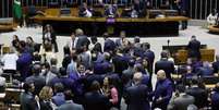 Câmara dos Deputados durante votação dos decretos de Lula que alteravam o marco do saneamento. Foto: Bruno Spada/Agência Câmara - 04/05/2023  Foto: Bruno Spada/Agência Câmara / Estadão