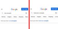 Busca do Google induz correção tendenciosa com nome de Lula  Foto: Byte