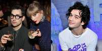 Taylor Swift e Matty Healy foram reconectados por Jack Antonoff, diz fonte  Foto: Kevin Mazur/Getty Images - Amy Sussman/Getty Images / Hollywood Forever TV