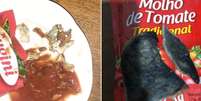 Segundo a Polícia Civil, consumidores relataram terem encontrado corpos estranhos dentro de molho de tomate em Viamão   Foto: Divulgação/Polícia Civil