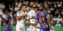 Santos e Bahia ficaram apenas no 0x0  Foto: Raul Baretta/Santos FC