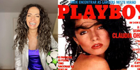 'Muito cabelo embaixo': Claudia Ohana faz revelação surpreendente sobre seu icônico ensaio para a Playboy.  Foto: Reprodução, Instagram/Playboy / Purepeople