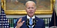 O presidente dos EUA, Joe Biden, está negociando com republicanos para que o limite da dívida dos EUA seja aumentado  Foto: EPA / BBC News Brasil