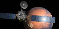 Mensagem será enviada pela sonda marciana da Agência Espacial Europeia (ESA), ExoMars Trace Gas Orbiter (TGO)  Foto: Agência Espacial Europeia (ESA)