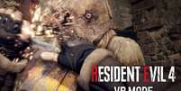 VR Mode é DLC gratuita de Resident Evil 4, exclusiva para PlayStation 5  Foto: Capcom / Divulgação