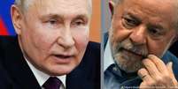 Telefonema entre Lula e Putin durou cerca de 30 minutos, segundo o Kremlin  Foto: DW / Deutsche Welle