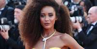 Ta&iacute;s Araujo apostou em visual solar deslumbrante em Cannes!  Foto: (Photo by Vittorio Zunino Celotto/Getty Images) / Manequim
