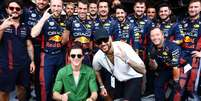 Fórmula 1: Neymar e Tom Holland visitam a Red Bull no GP de Mônaco de 2023  Foto: Oracle Red Bull Racing/Divulgação / Estadão