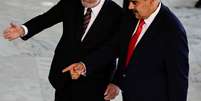 Presidentes Nicolás Maduro e Luiz Inácio Lula da Silva   Foto: Reuters