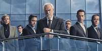Na s&eacute;rie 'Succession', filhos travam disputa de poder para definir quem ser&aacute; o sucessor do pai em um dos maiores conglomerados de m&iacute;dia do mundo  Foto: HBO / BBC News Brasil
