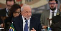 Lula discursou durante encontro dos líderes da América do Sul  Foto: Wilton Junior  / Estadão