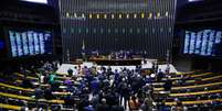 Plenário da Câmara dos Deputados durante sessão deliberativa nesta quarta-feira, 30.  Foto: Pablo Valadares/Agência Câmara / Estadão