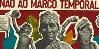 Lideranças indígenas reagiram a votação do Marco Temporal   Foto: Reprodução Twitter @abip_oficial